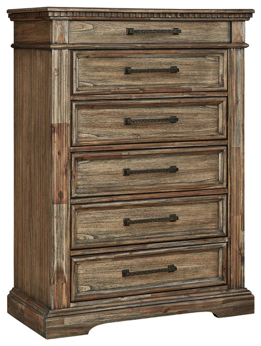 Markenburg - Brown - Six Drawer Chest