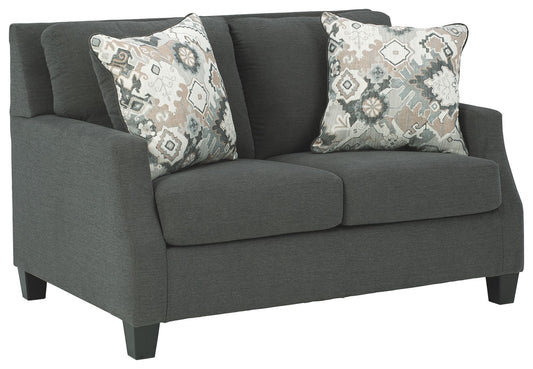 Bayonne - Gray Dark - Loveseat