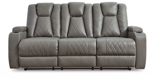 Mancin - Rec Sofa W/Drop Down Table