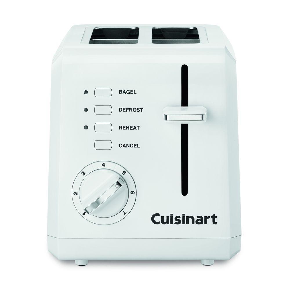 Cuisinart - 2-Slice Compact Toaster - White