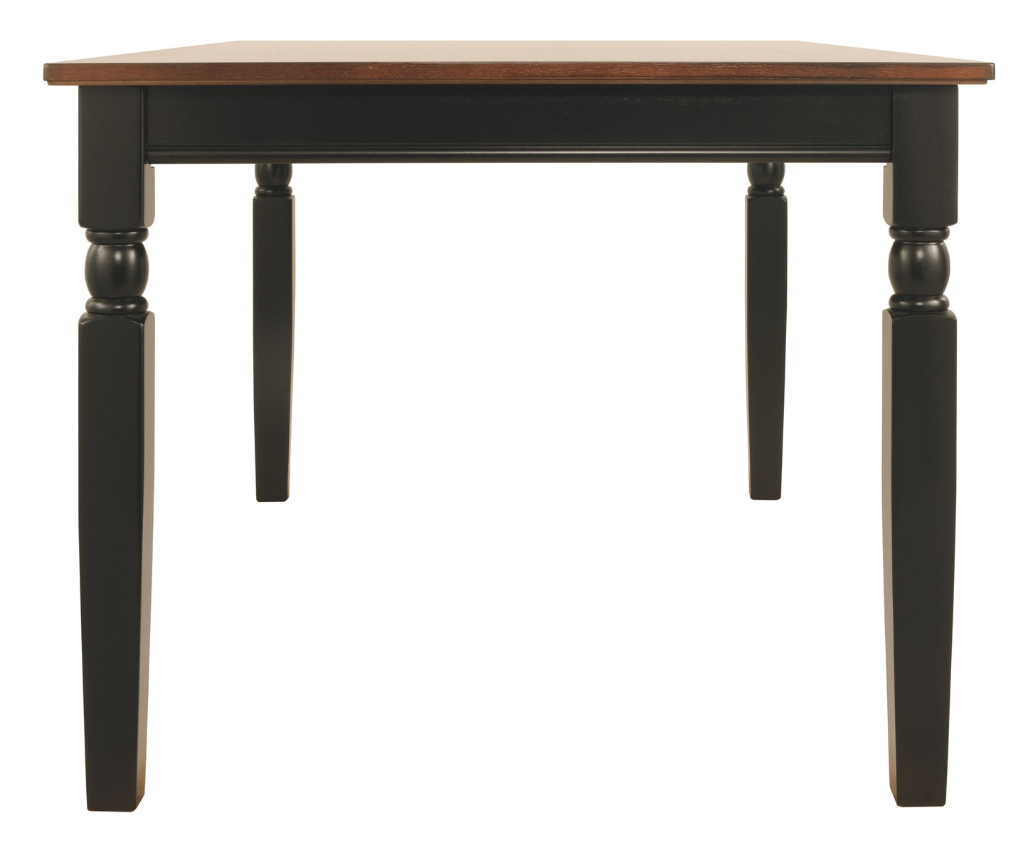 Owingsville - Black / Brown - Rectangular Dining Room Table