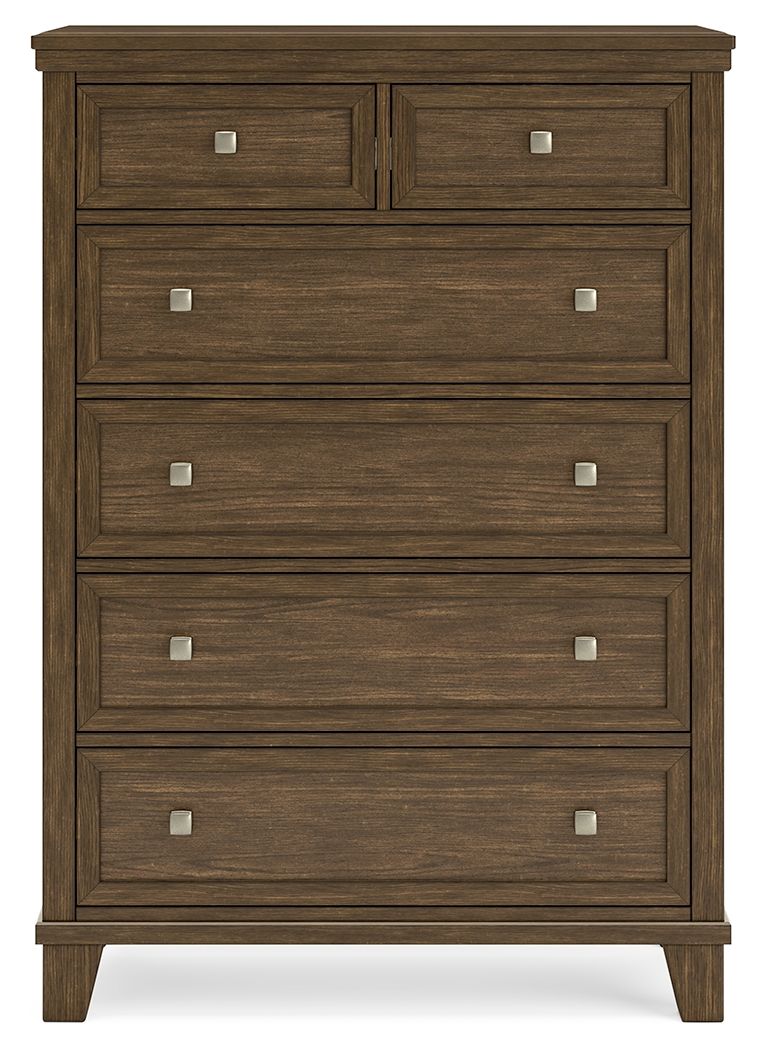 Shawbeck - Medium Brown - Six Drawer Chest