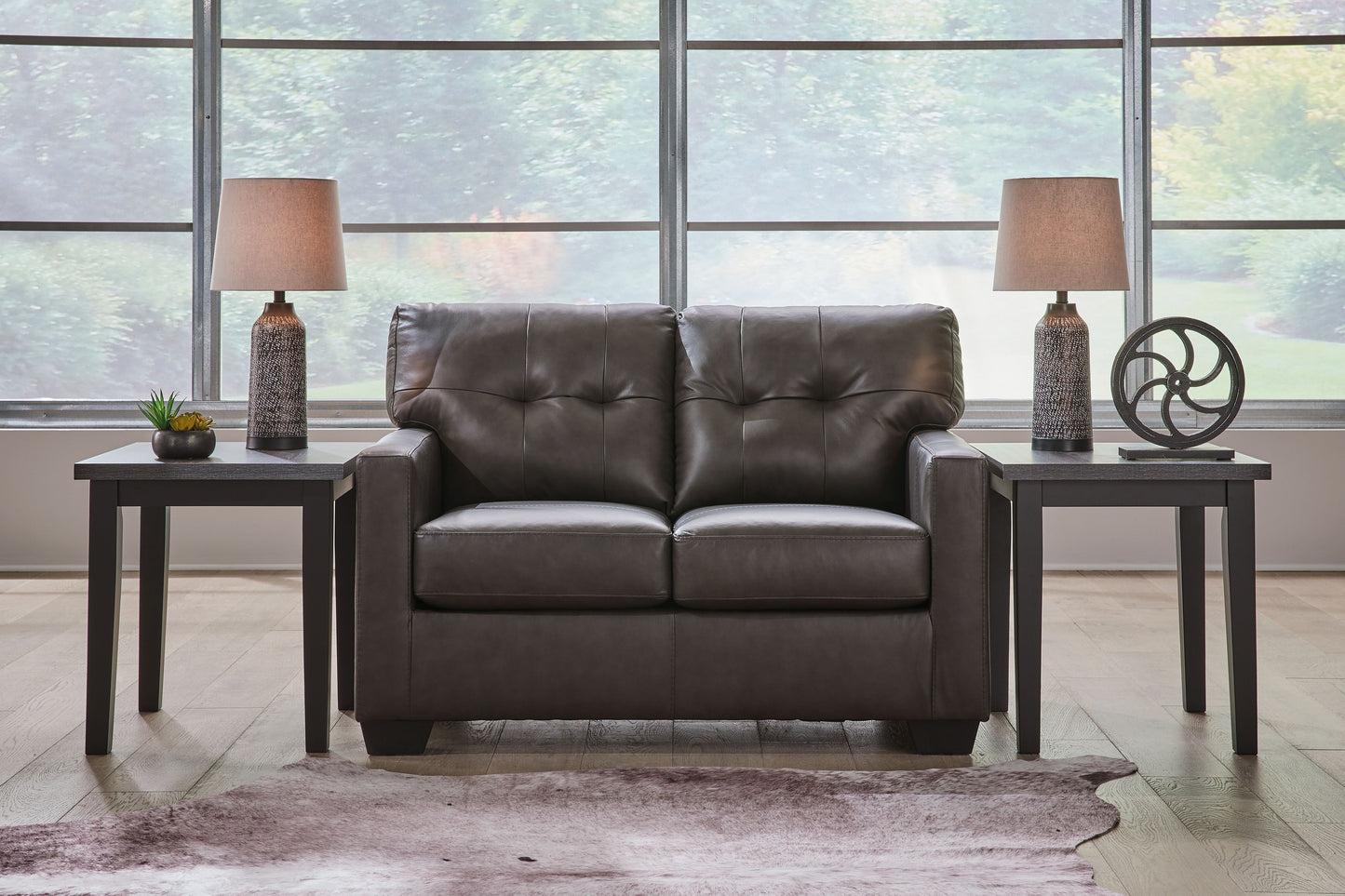 Belziani - Storm - 4 Pc. - Sofa, Loveseat, Chair And A Half, Ottoman