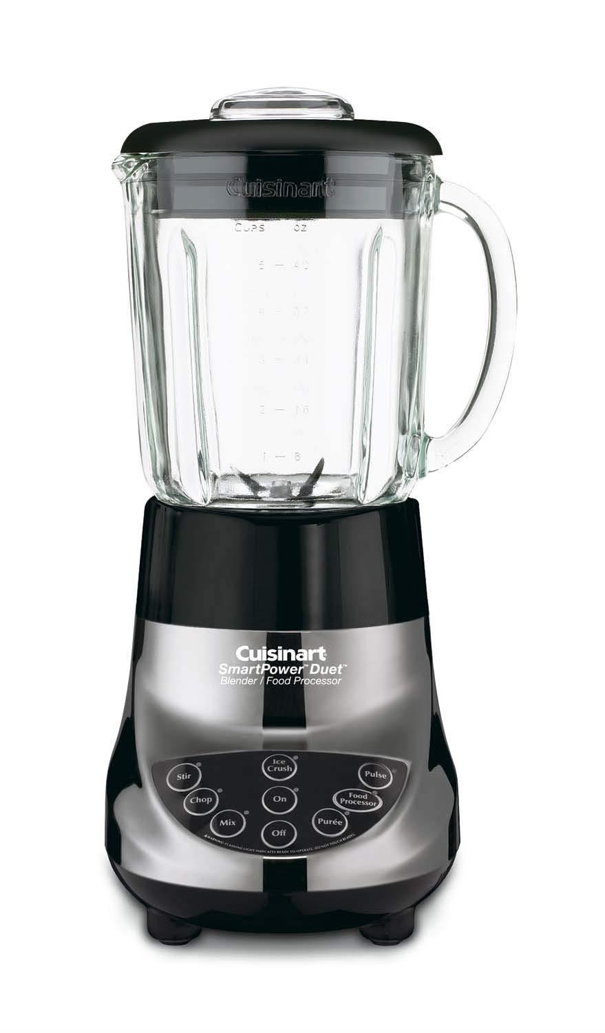 Cuisinart - Duet Blender Or Food Processor Brushed - Pearl Silver
