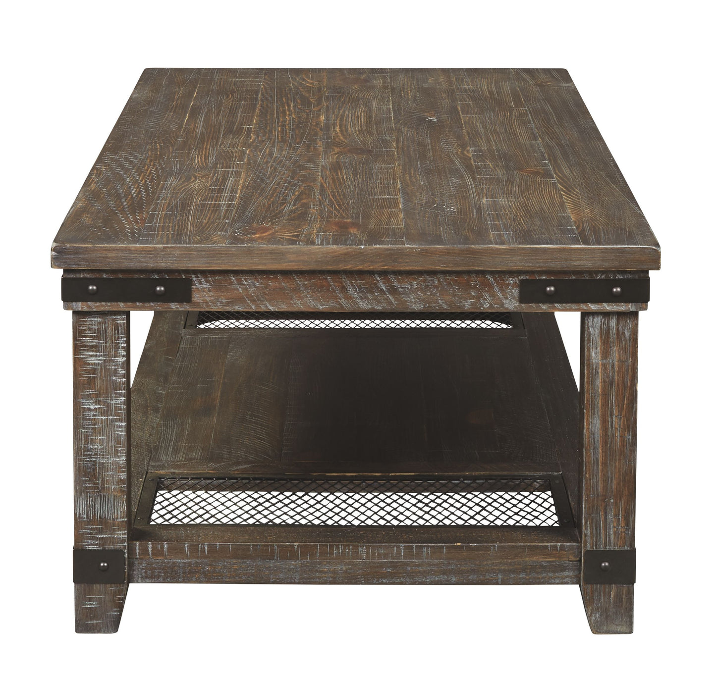 Danell - Brown - Rectangular Cocktail Table
