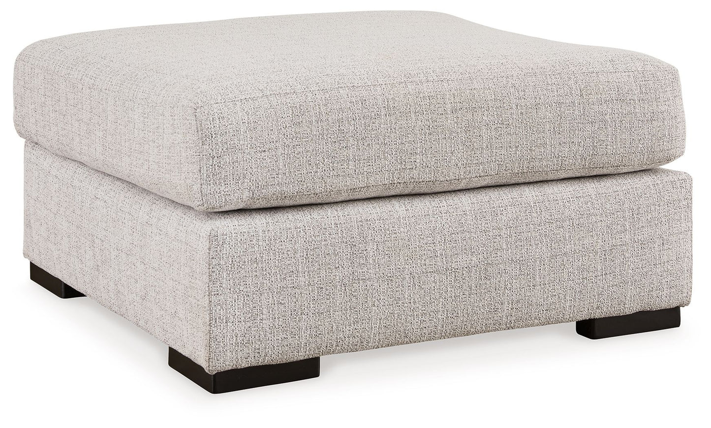 Larce - Stone - Oversized Accent Ottoman