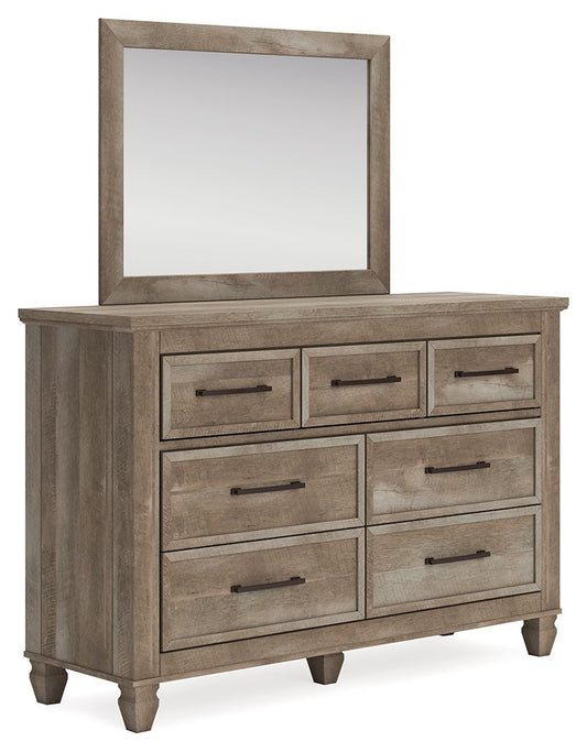 Yarbeck - Sand - Dresser And Mirror