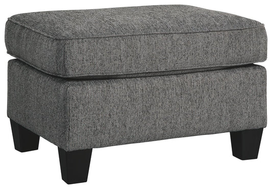 Agleno - Charcoal - Ottoman