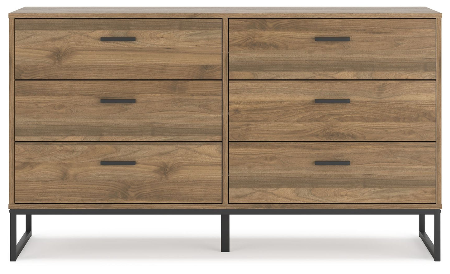 Deanlow - Honey - Six Drawer Dresser