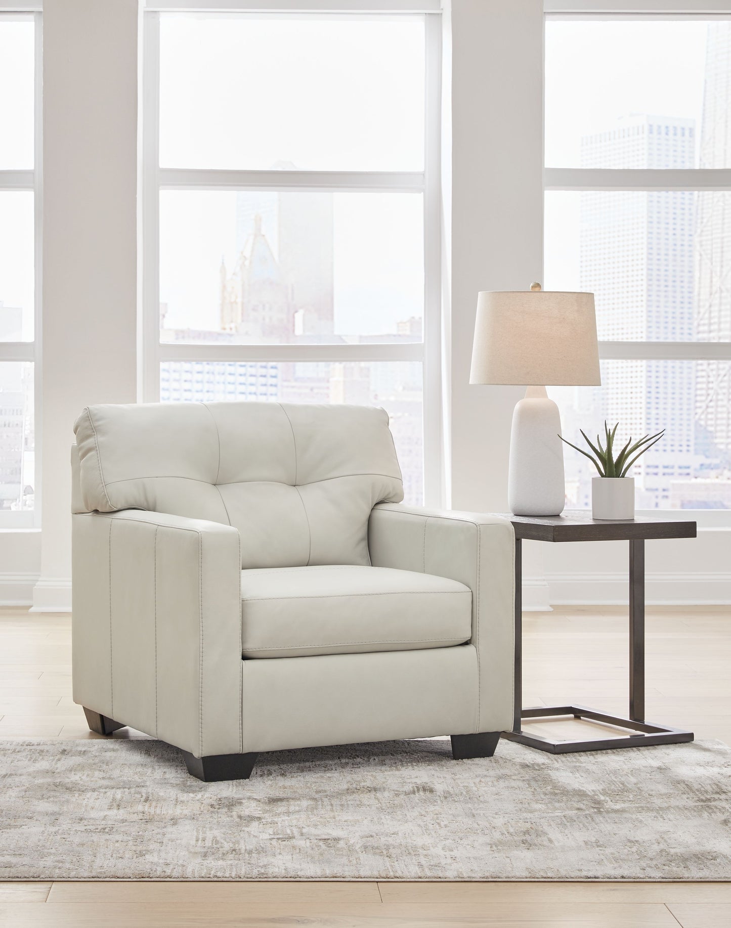 Belziani - Coconut - 4 Pc. - Sofa, Loveseat, Chair And A Half, Ottoman