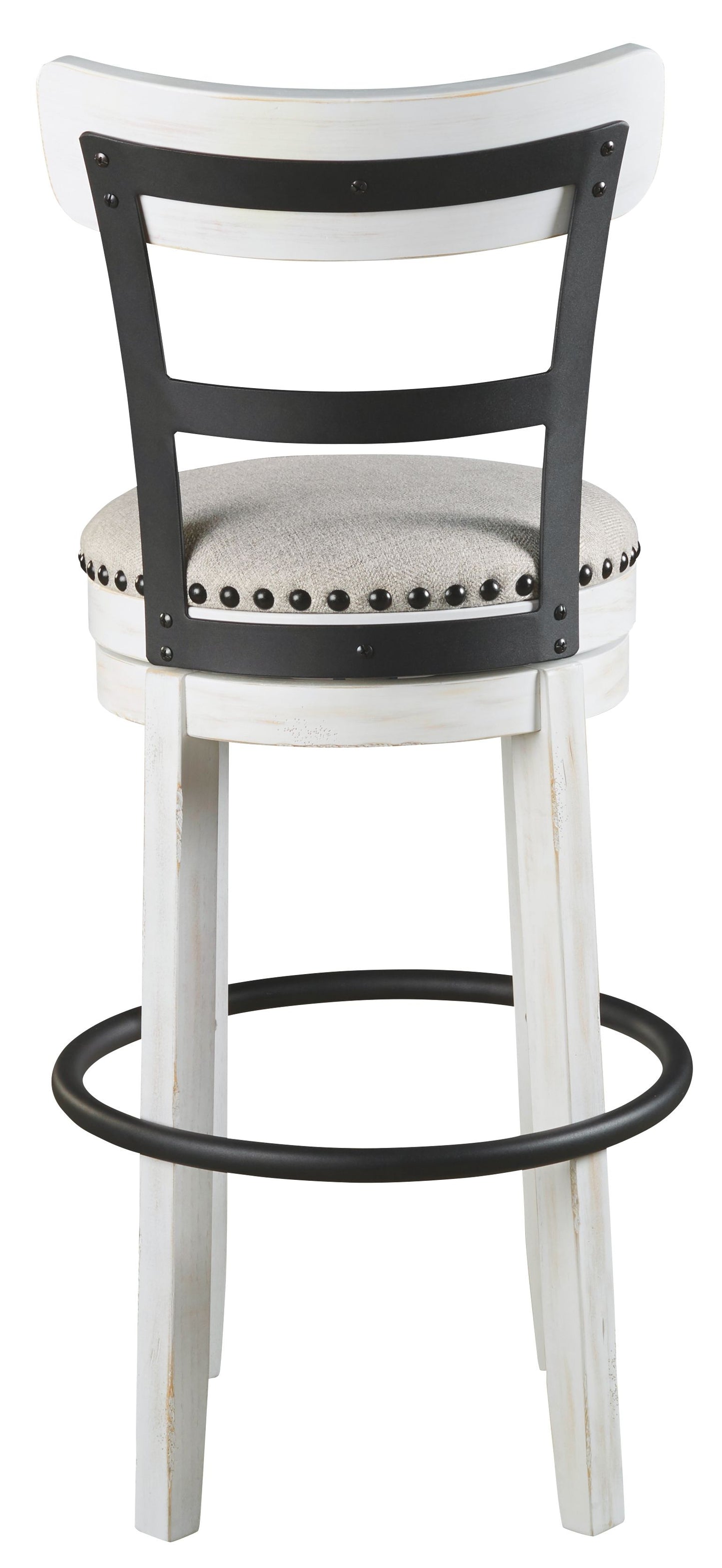 Valebeck -  Tall Upholstered Swivel Barstool