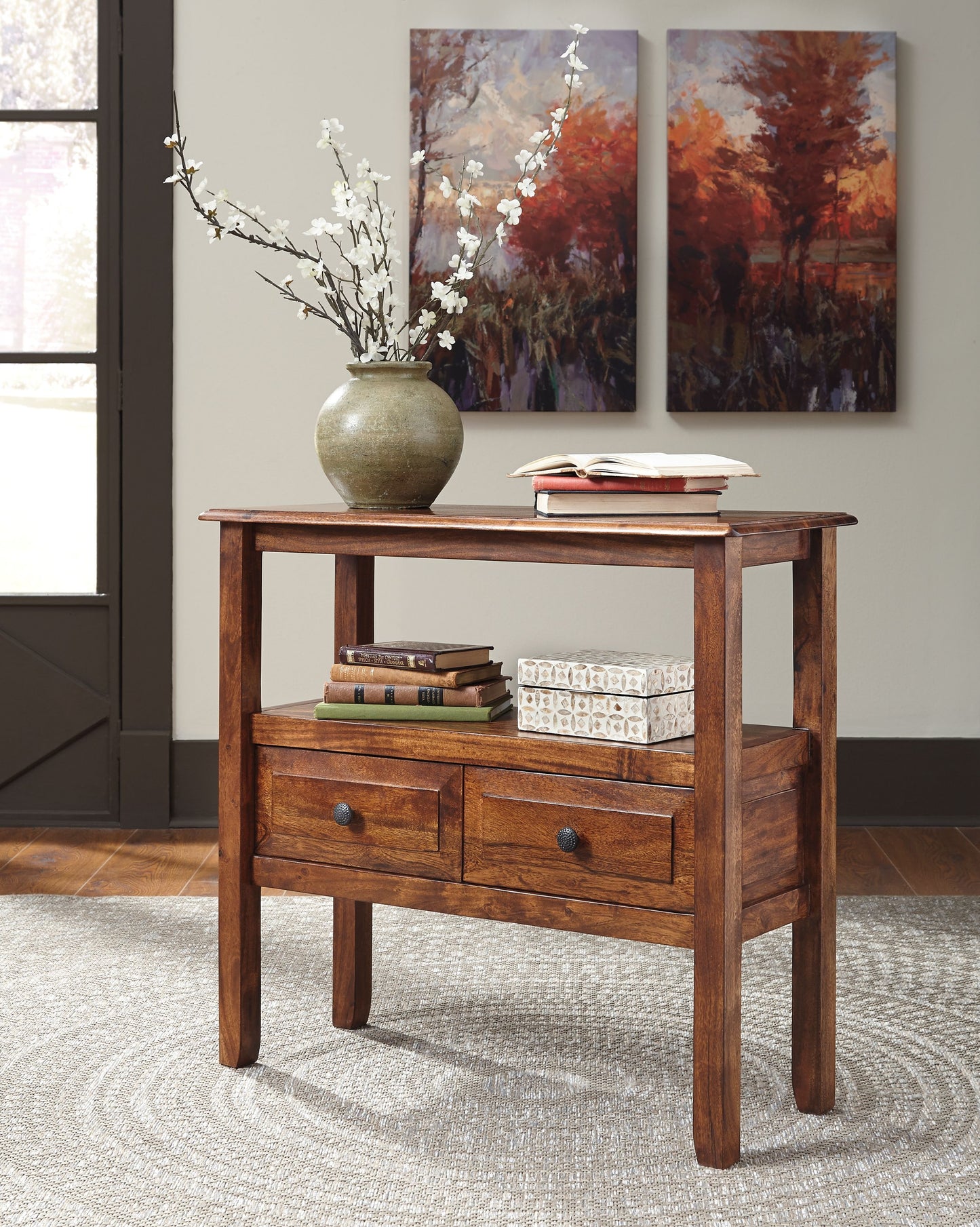 Abbonto - Warm Brown - Accent Table