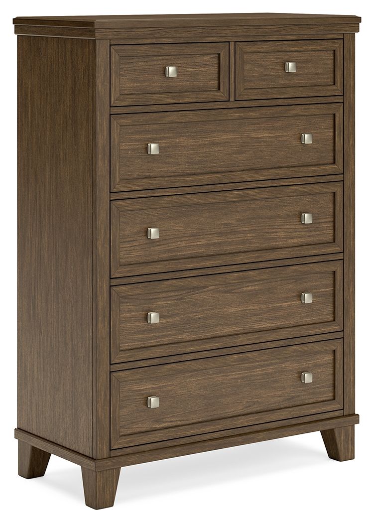 Shawbeck - Medium Brown - Six Drawer Chest