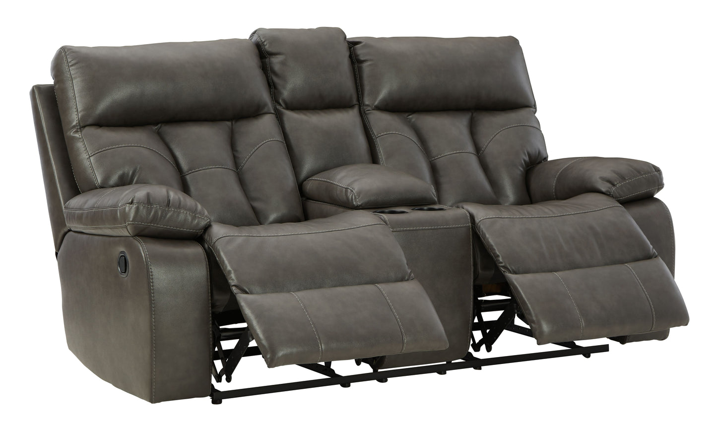 Willamen - Quarry - Dbl Rec Loveseat W/Console