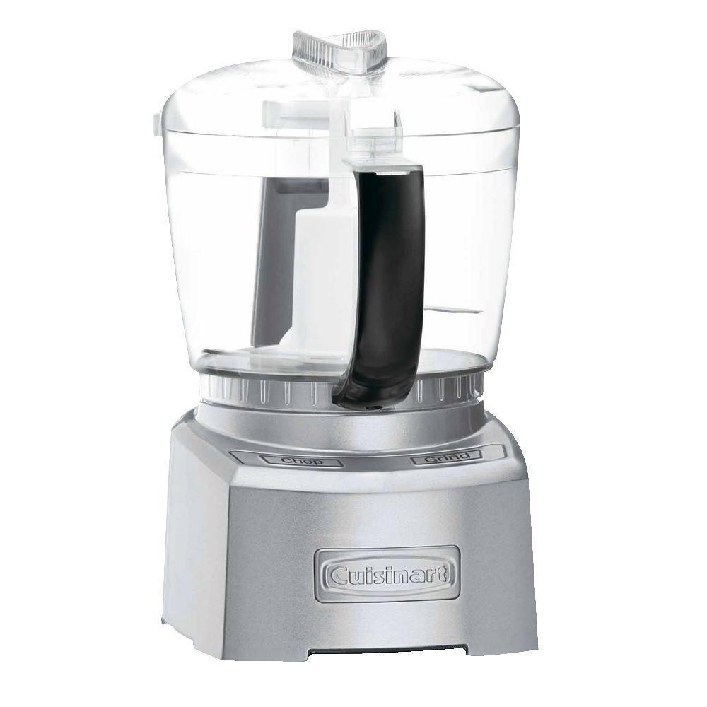 Cuisinart - Die Cast Elite 4-Cup Chopper - Pearl Silver