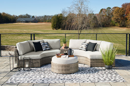 Calworth - Beige - Sectional Lounge